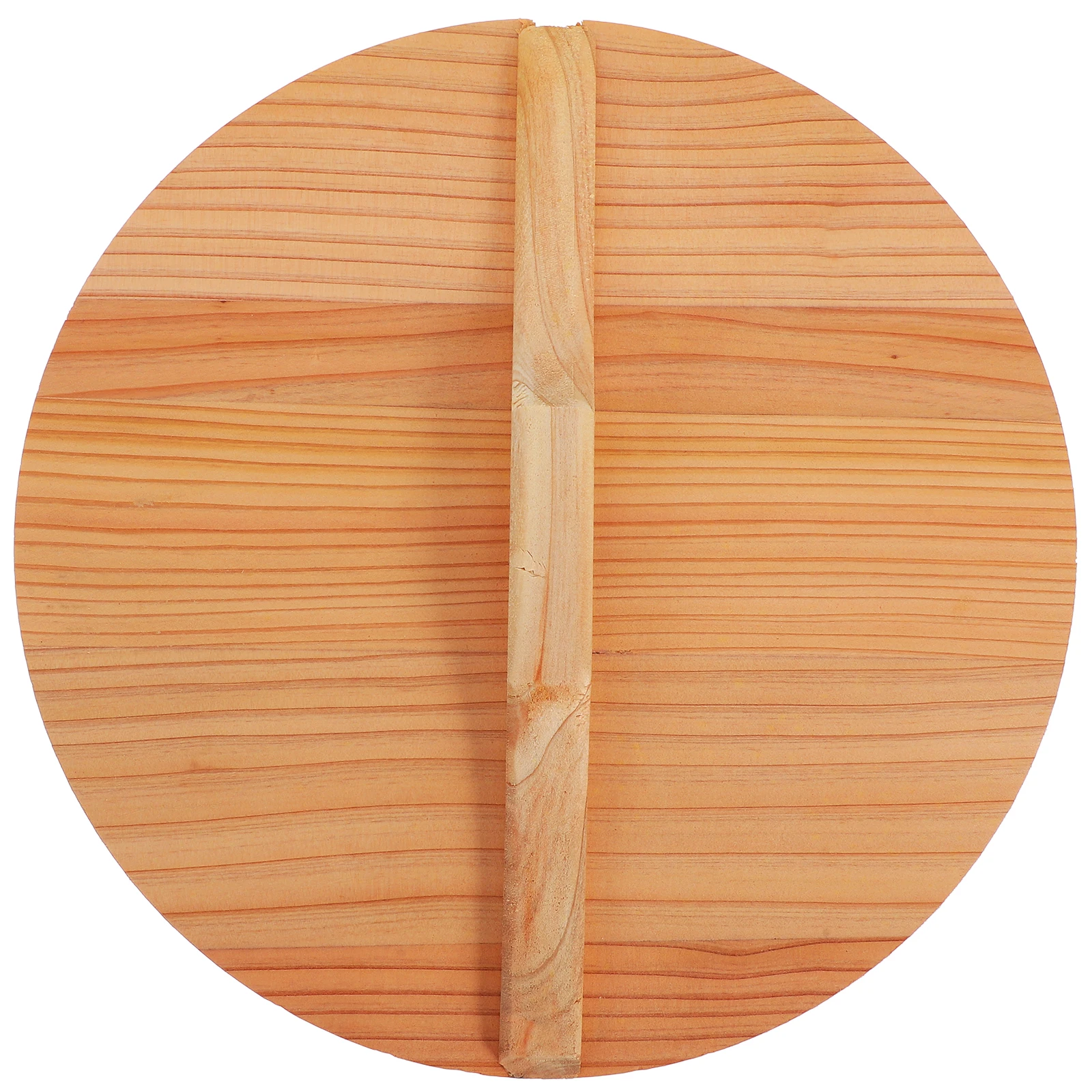 

Wooden Wok Lid Natural Lightweight Smooth Kitchen Pot Cover For Home Kitchenware Cooking Tool Anti-Splash Protection Cover