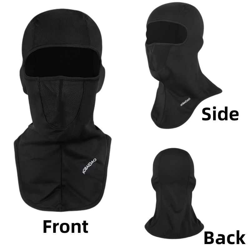 

MBD Winter Adult Head Cover Full Face Mask Cycling Balaclavas Thickened Warm Unisex Ventilation Mouth Nose Mesh Mask Balaclavas