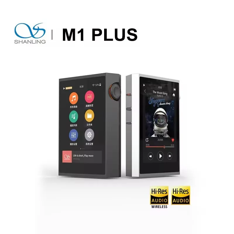 Портативный музыкальный плеер SHANLING M1 plus Hi-res HIFI Bluetooth MP3 с поддержкой Wi-Fi и LDAC