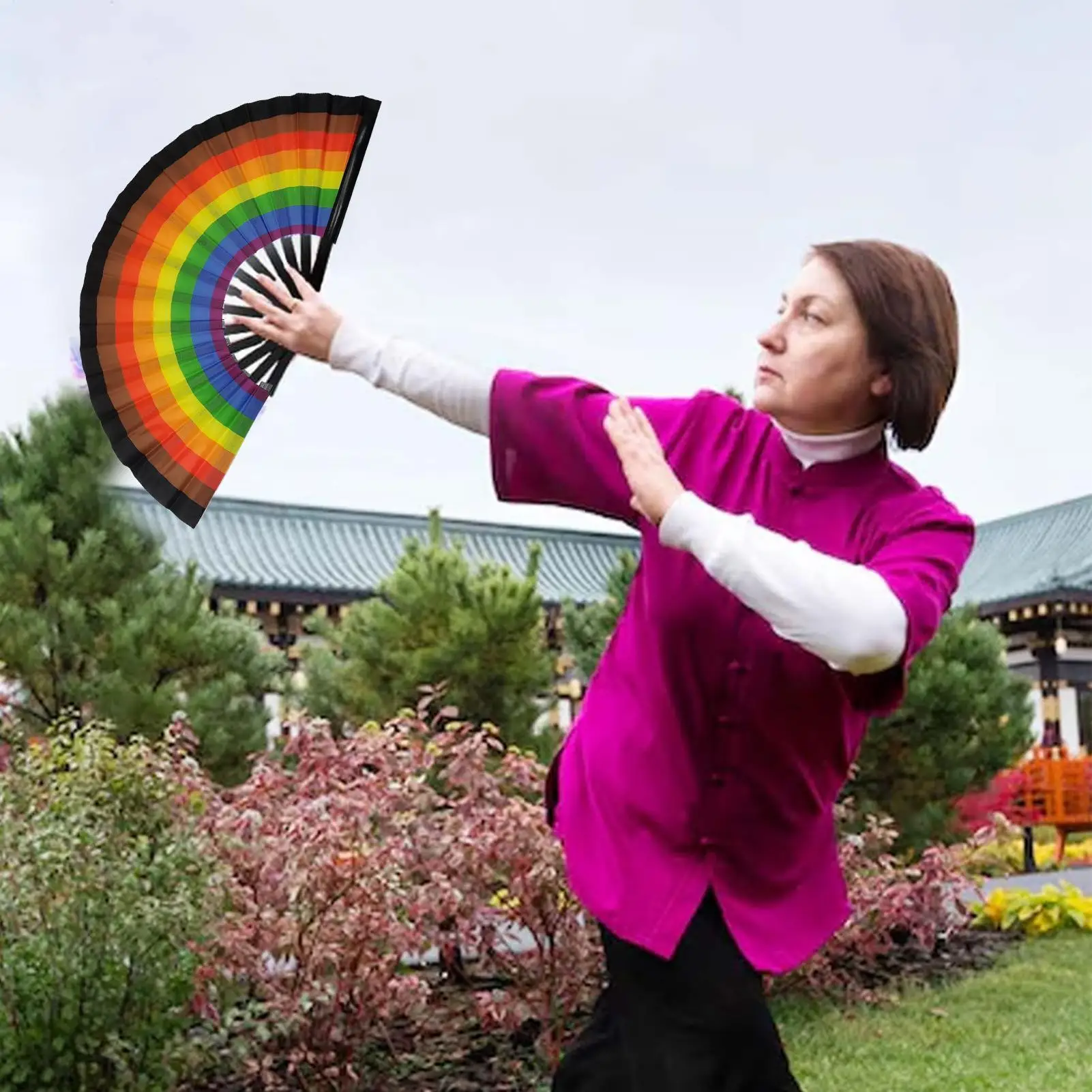 Large Folding Fans …