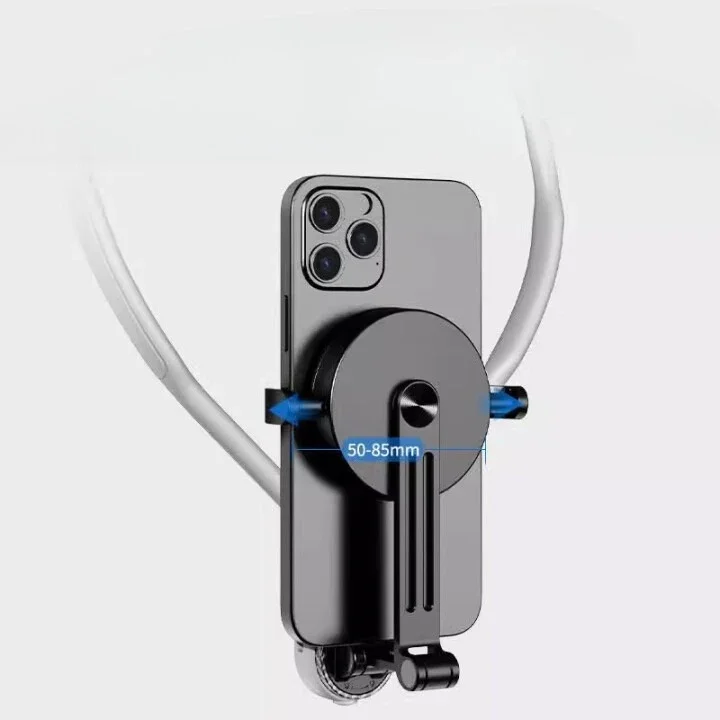 FUNSNAP Magnetic Neck Cell Phone Holder Chest Shooting Outdoor Riding Fishing Shooting Cell Phone and Camera Neck Bracket