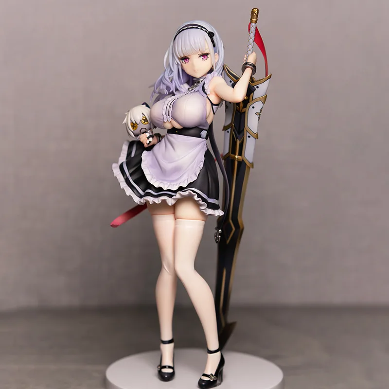 

Azur Lane Dido - Maid Figure B, Bishoujo Model H Number 18, Girl Action Figure Toy with Curvilinear Beauty Curvaceous Girl Toys