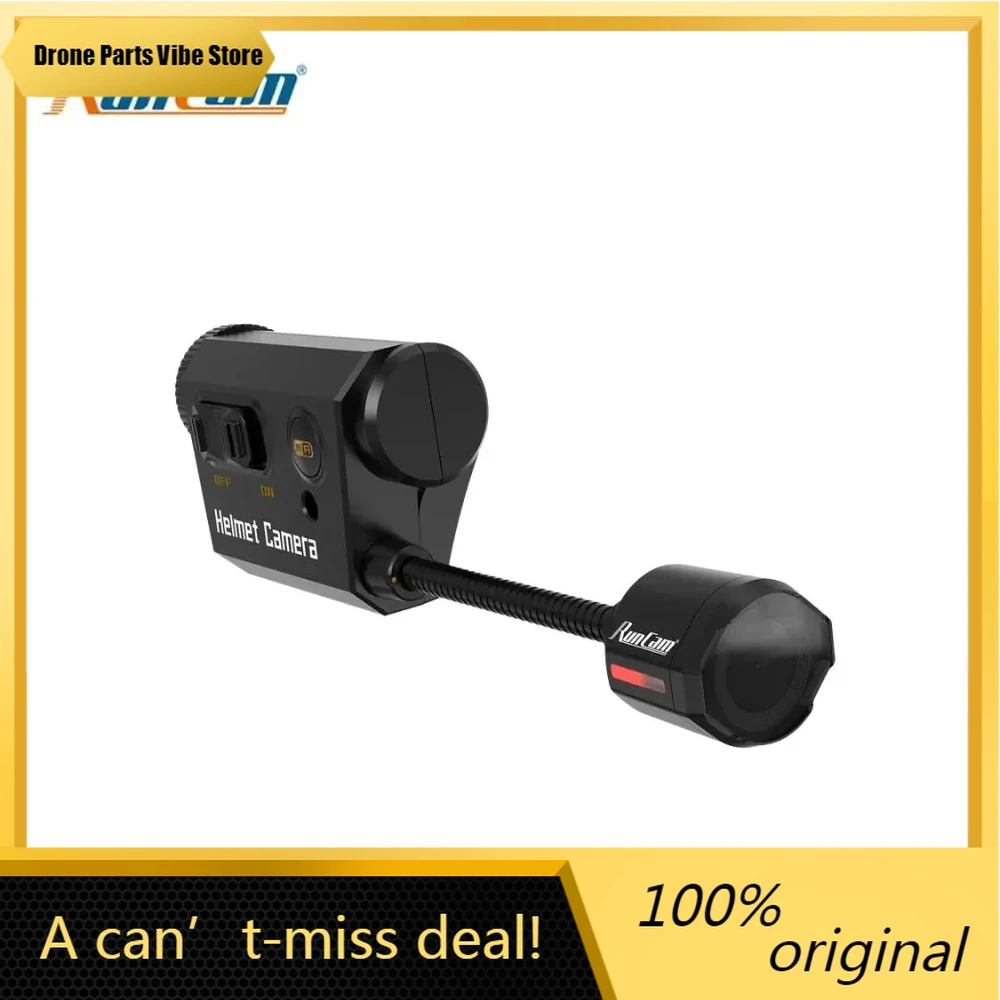 FyRunCam Helmet Action Camera - 1080P 60fps for Airsoft/Military with WiFi & Long Battery Life (Face Mask Mount Included)