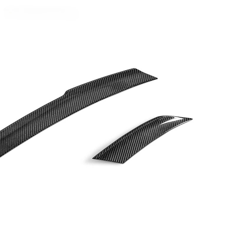حصريًا 2025 أجزاء ألياف الكربون الجافة Ducktail الخلفي سبويلر جذع الشفاه لبورشه تايكان 4S