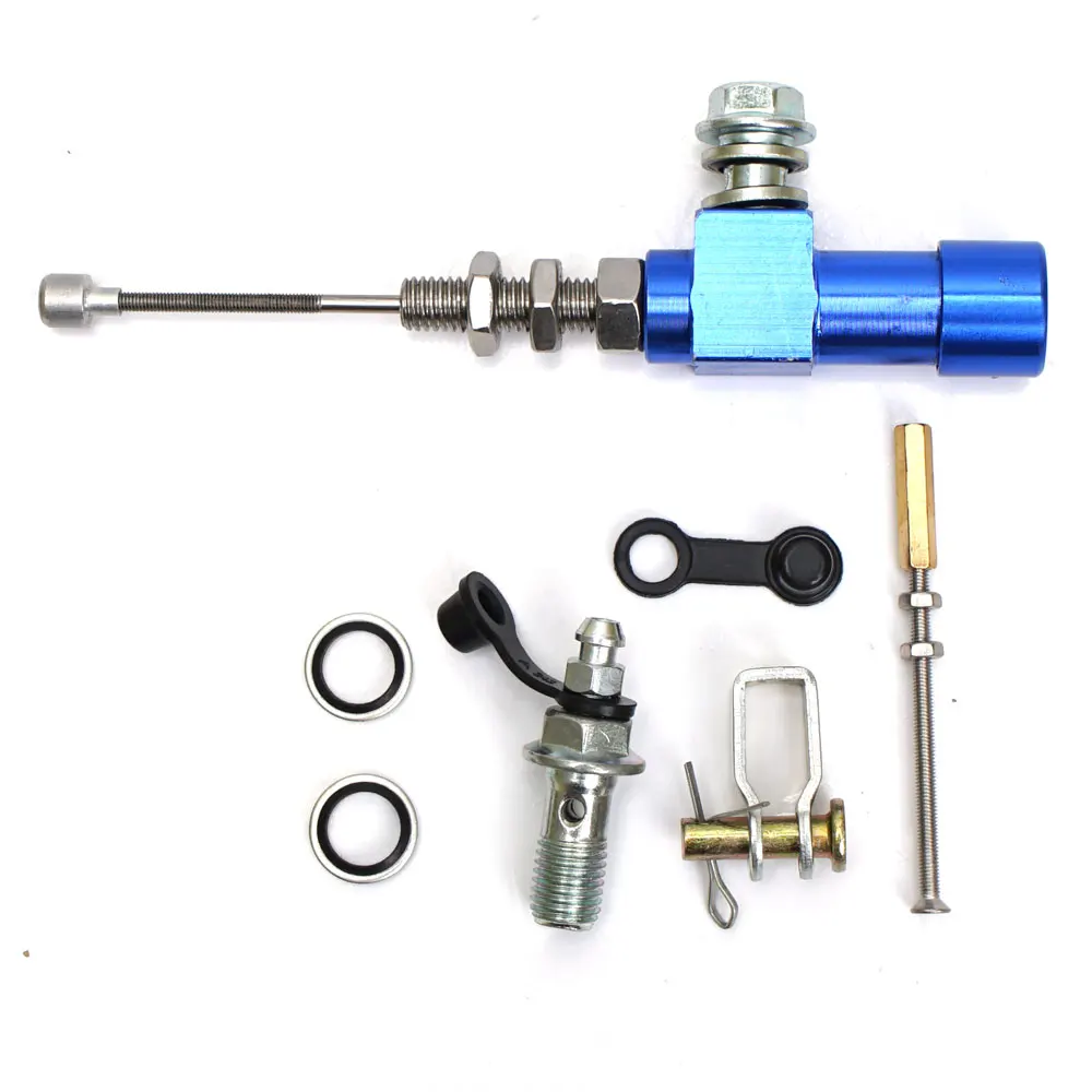 12.7mm Piston Motorcycle Hydraulic Clutch Master Cylinder Rod Brake Pump M10x1.25mm CNC Aluminum For Motocross Dir Bike Motos