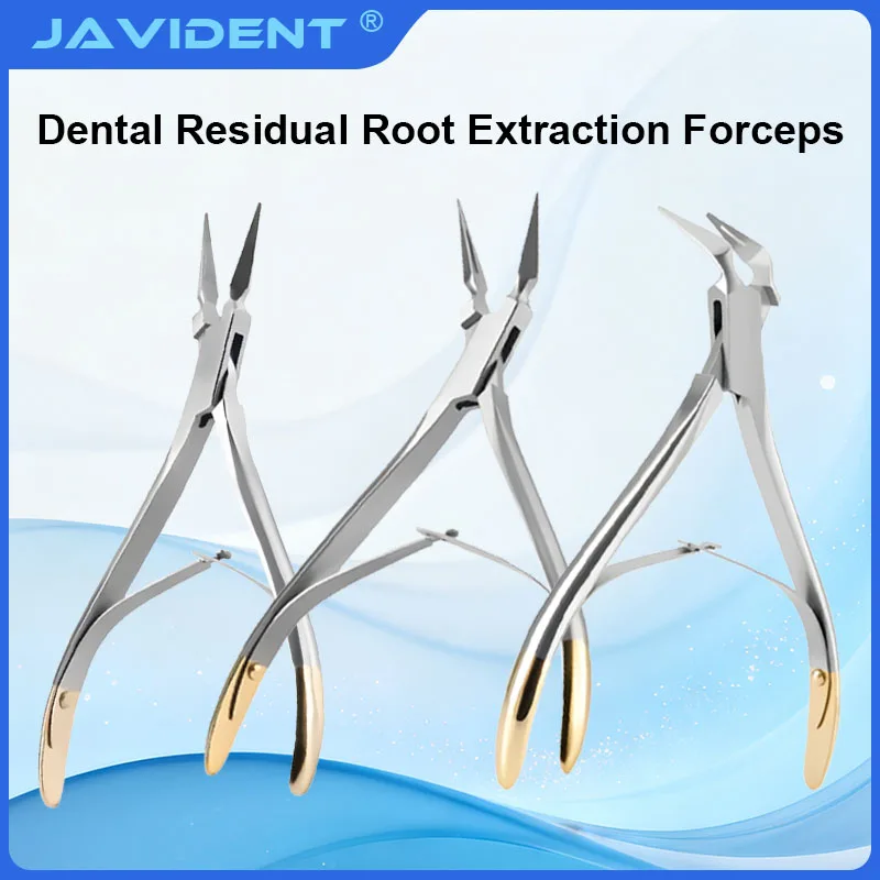 

1Pcs Universal Dental Extraction Forceps, Stainless Steel Root Remover, Dental Instruments and Tools, Curved/Straight Tips