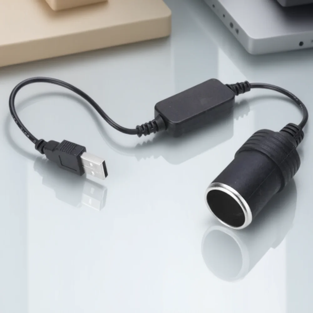 USB auf 12V Auto-Zigarettenanzünder-Adapter, 5V 2A-Konverter für Fahrrekorder und Autozubehör, perfekt für Straßenausflüge