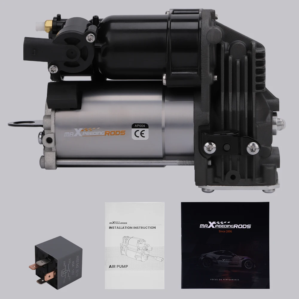MaXpeedingrods New Suspension Compressor Air Pump For Mercedes Benz 4Matic GL450 GL550 1663200104 12 V Compressor Pump