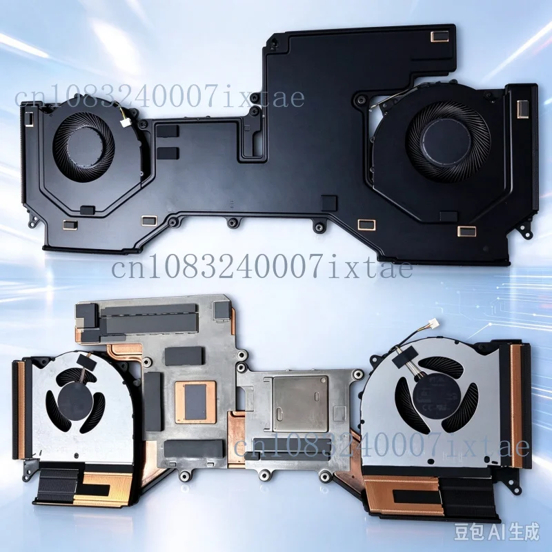 Cooling Module FOR Legion Pro 7 16IRX9H 83DE CPU GPU Fan Heatsink 5H40S20986 5H40S20985 DC12V