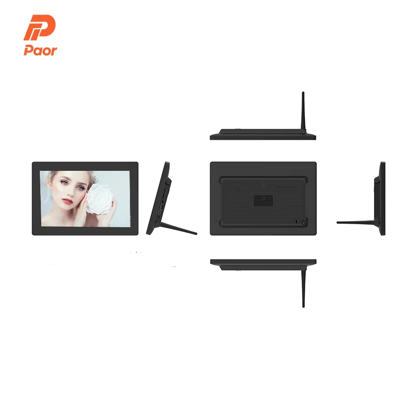 3D/hd Wifi/usb Acrylic 10.1 Inch Acrylic Frame Video Digital Photo Frames With App