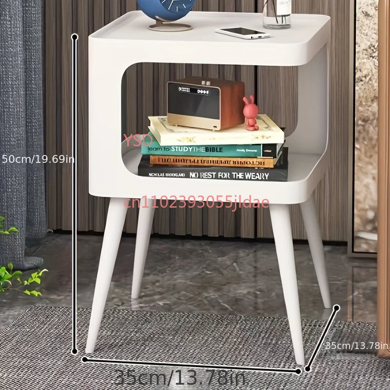 Modern Side Table Multifunctional Accent Furniture Stylish Decor for Living Room Home