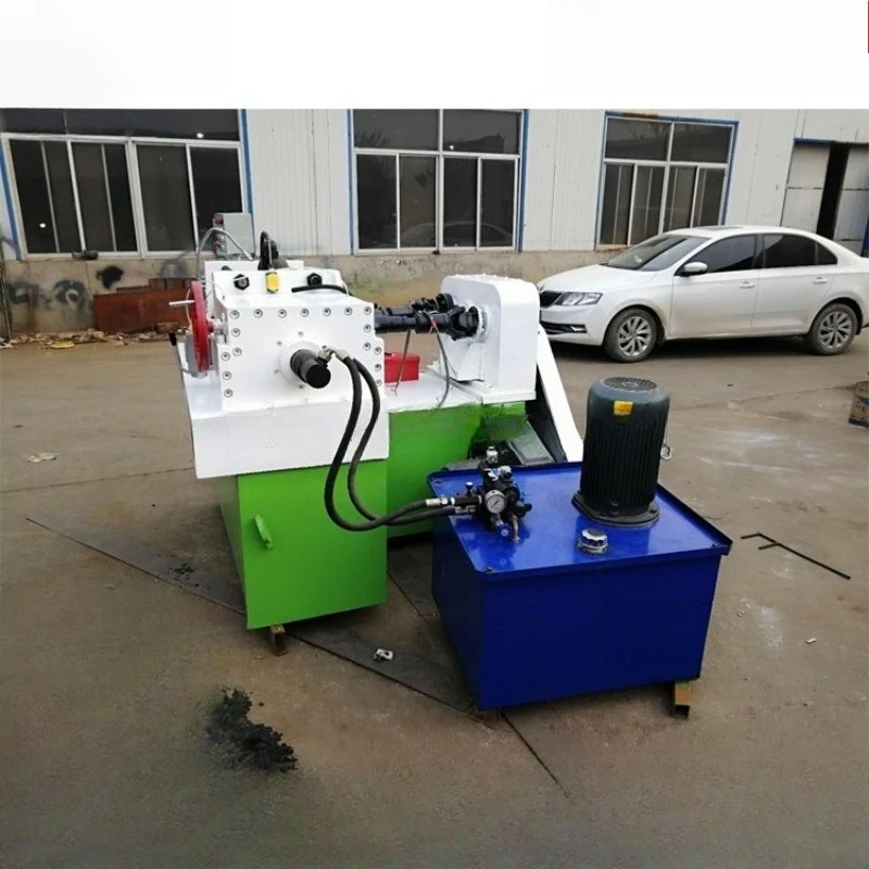 Small hydraulic wire rolling equipment, automatic wire rope rolling machine, construction metal rebar processing equipment