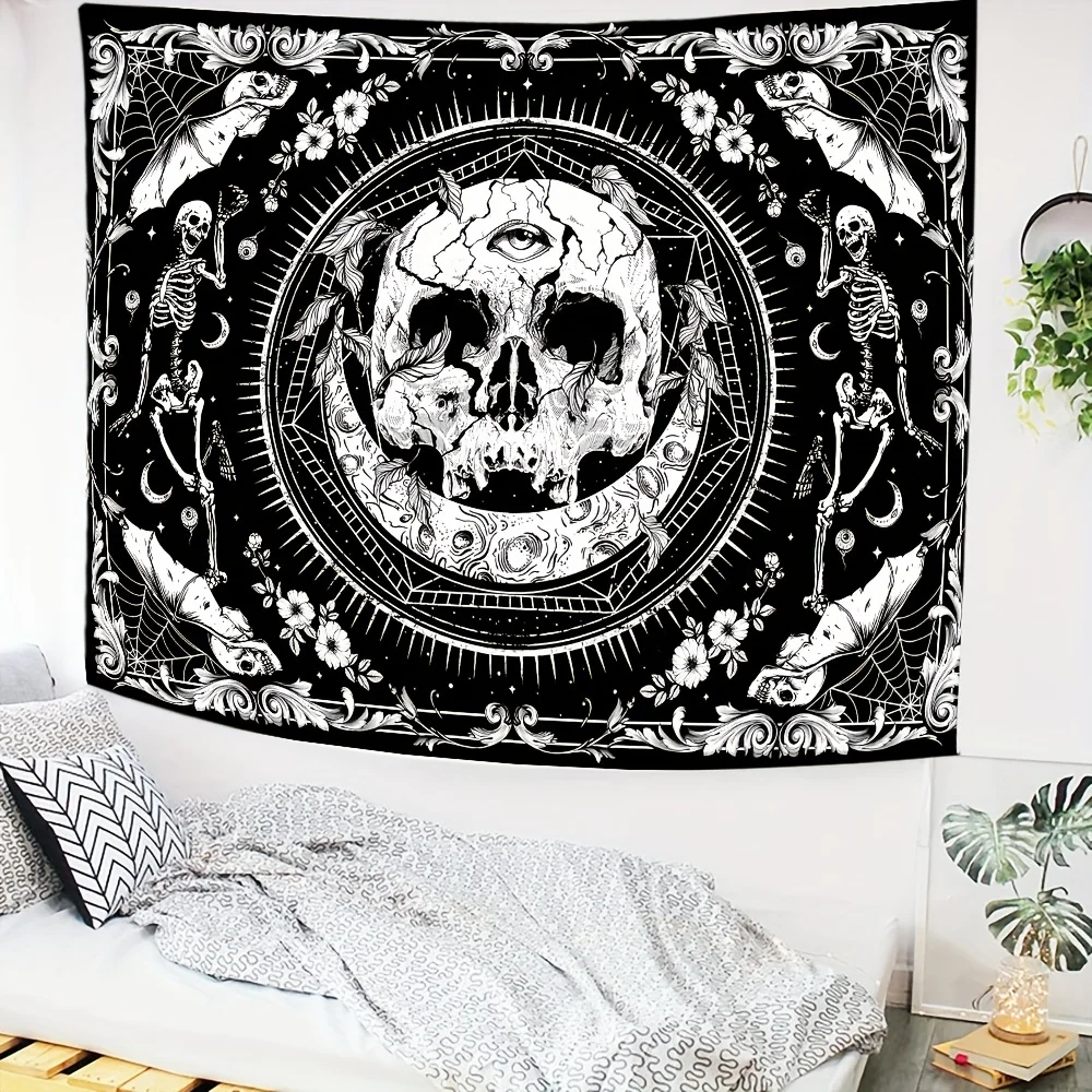 Energetic Gaming Paradise Wall Tapestry for Playful Room Decor, Featuring a Vibrant and Dynamic Illustration of Retro Video