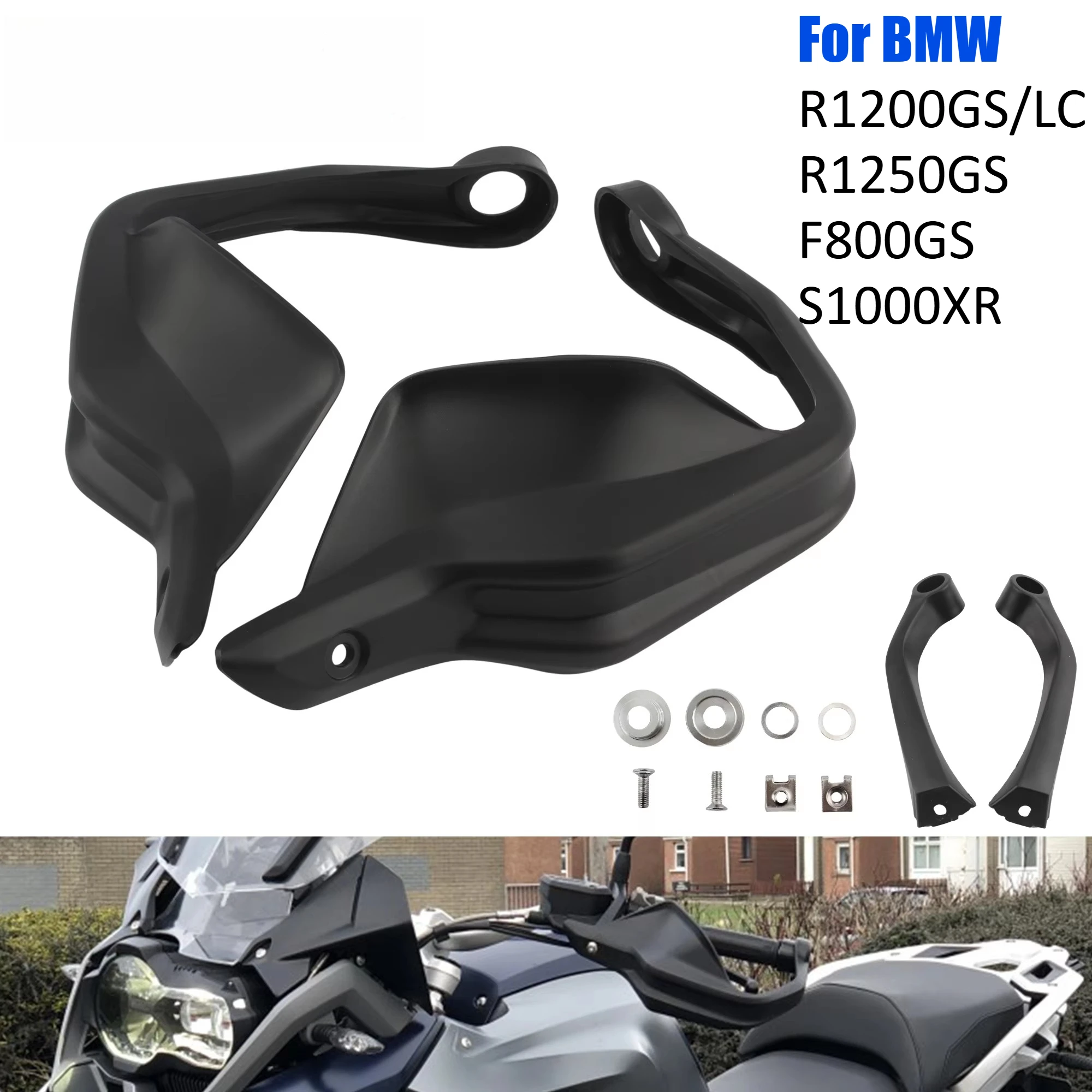

Motorcycle Handguard For BMW R1200GS ADV F800GS Adventure R 1250 GS LC S1000XR 2013-2019 Shield Hand Guard Protector Windshield