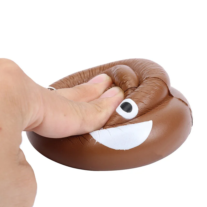 Jouet de soulagement de la merde, jouets à presser, exquis et amusant, breloque à presser parfumée, soulage le Stress à montée lente, jouet d'aération, jouets de Spoofing