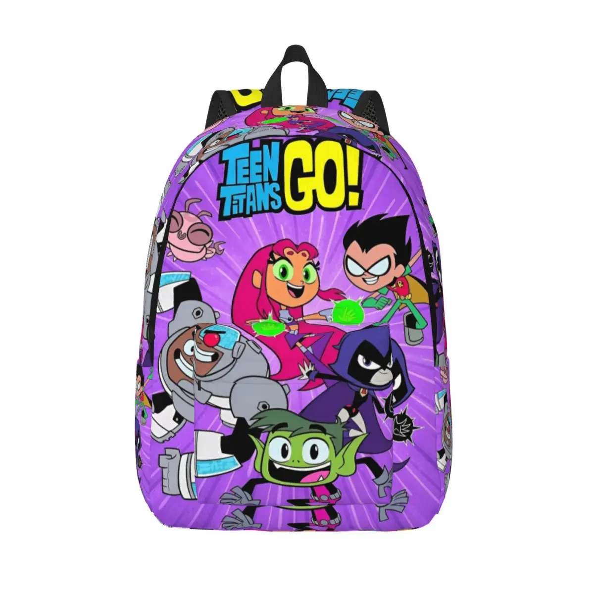 

Teen sTitansed Go Anime Manga Cool Backpack Durable High School Business Daypack for Men Women Laptop Computer Shoulder Bag