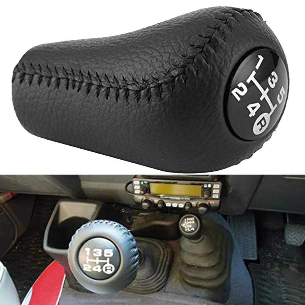 

For Toyota Interior Land Cruiser Shift Knob Easy Installation Enhanced Durability Leather Material High Quality Materials