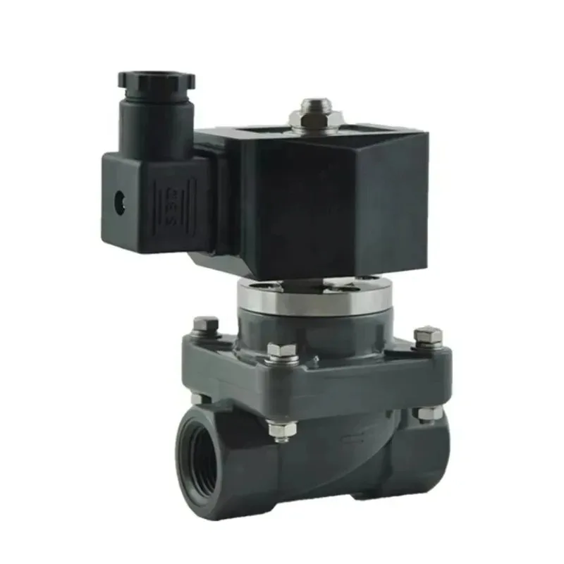 

Chemical Fluid PTFE Solenoid Valve (12V/24V) - Professional Grade, Alkali-Resistant, LED Light