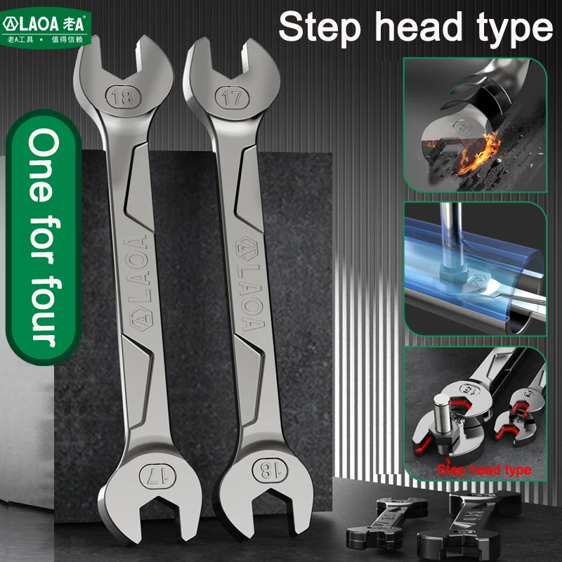 LAOA Four-in-One Stainless Steel Multi-Function Open-End Wre