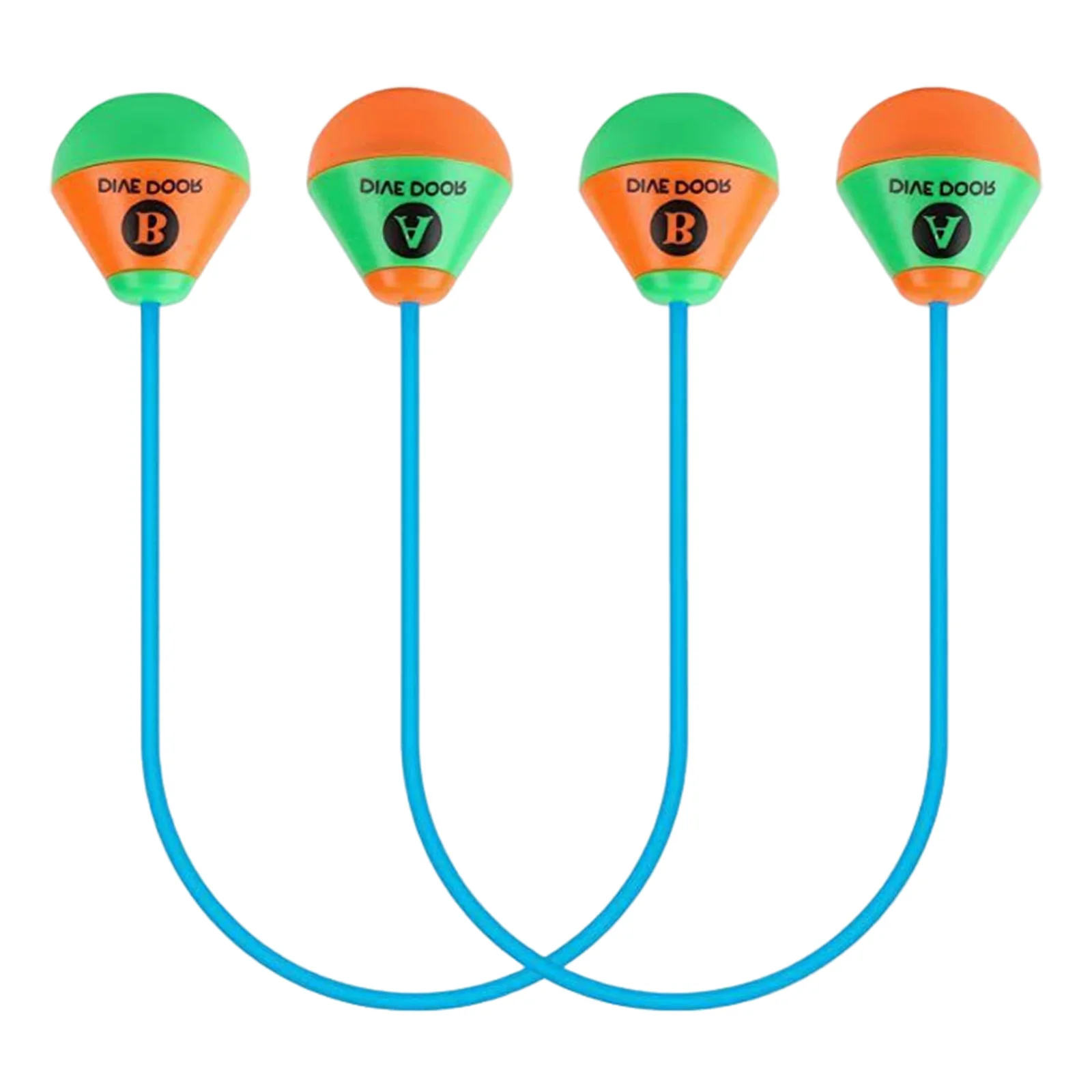 

2-16 шт., игрушка-веревка для двери для дайвинга, многоразовая забавная игрушка для плавания, вспомогательные средства для игры в плавание, дверные кольца для взрослых и детей, водные виды спорта, кольца для плавания в бассейне