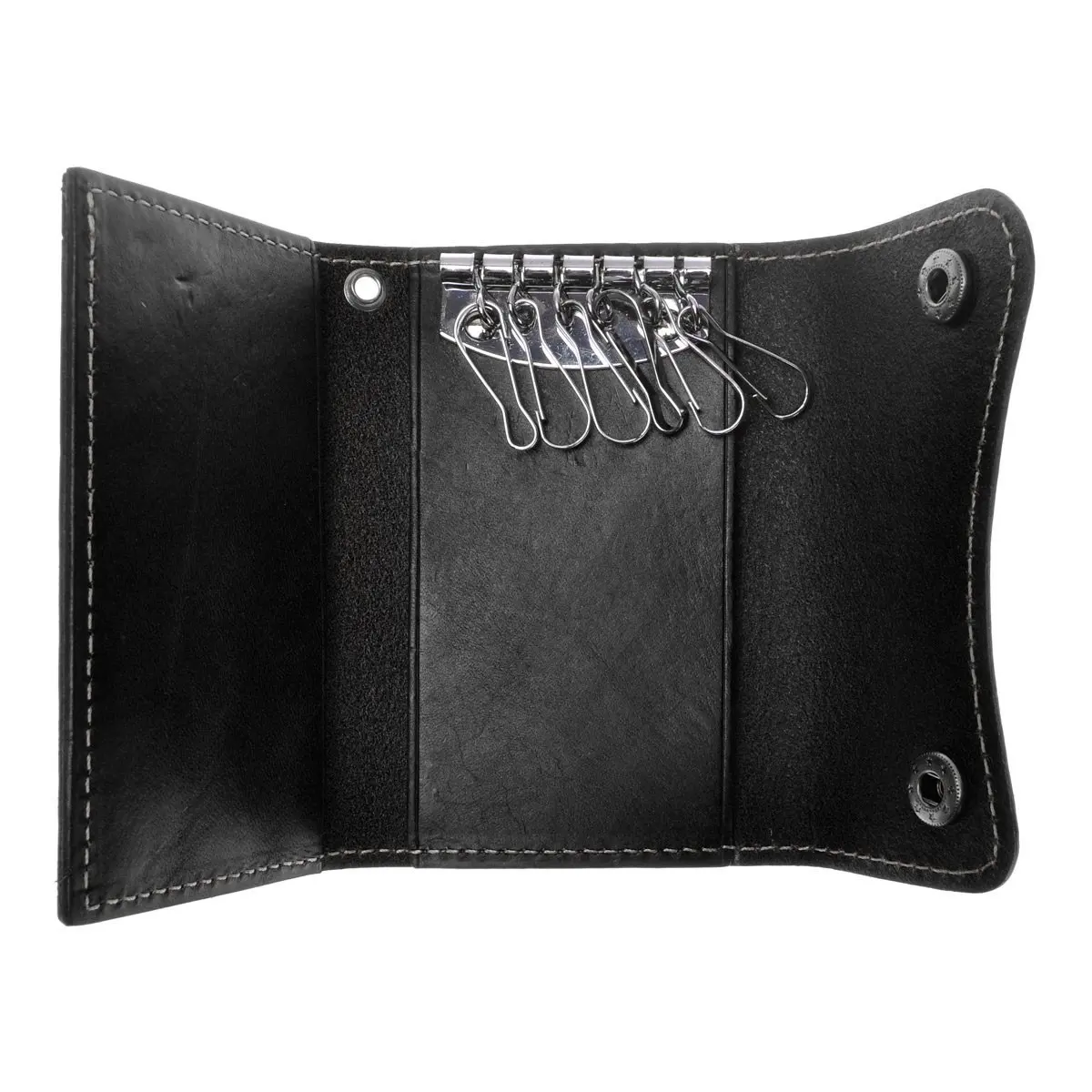 Leather Key Case Vegetable Tanned Key Pouch Unisex Holder Japanese Style Bag Retro Key Pouch