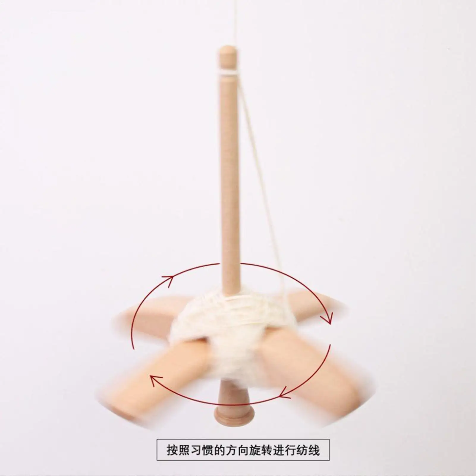 

Легкий деревянный турецкий шпиндель для вязания крючком, ткачества и рукоделия из пряжи