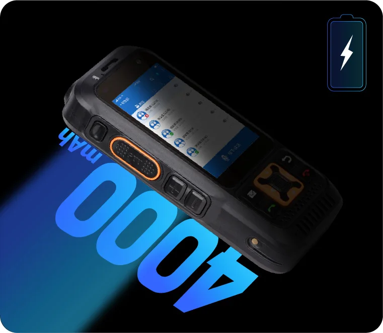 CAMORO Zello Walkie Talkie S100 4G Touch Screen da 2,8 pollici Walkie Talkie portatili Doppia scheda Wifi Telefono cellulare Radio bidirezionale