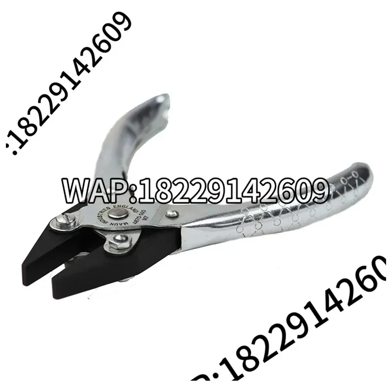 MAUN 140mm Parallel Pliers, Smooth Flat Nose Jewelry Pliers for Wire Straightening & Holding