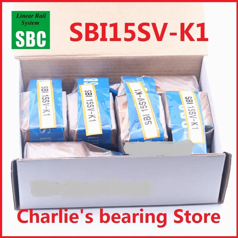 1pc 100% brand new original genuine Korea SBC linear guide slider SBI15SV-C-K1 bearing carriage