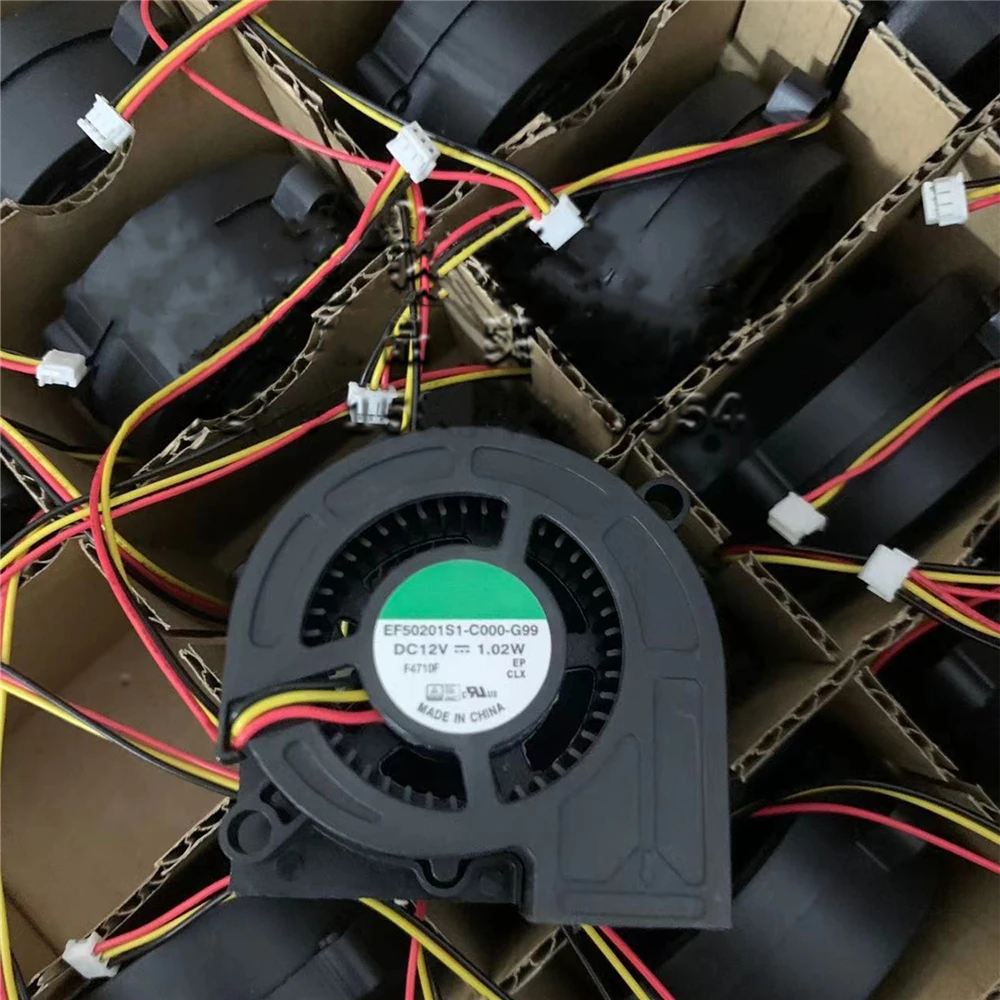 1PC 12V 1.02W โปรเจคเตอร์พัดลมระบายความร้อน T761st EF50201S1-C000-F99/ G99 Optical Cooler โปรเจคเตอร์อะไหล่ซ่อม
