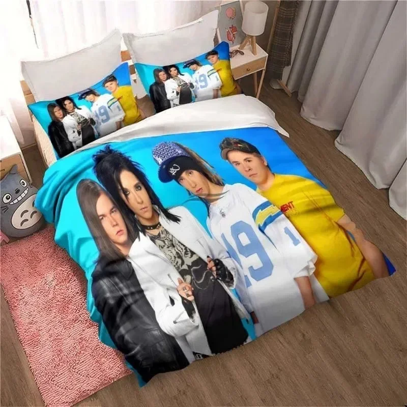 

Tokio Hote Fashion Rock Band 3D NEW Duvet Cover Pillowcase Bedding Set Adult Boy Bedroom Decoration Children Single Double Large
