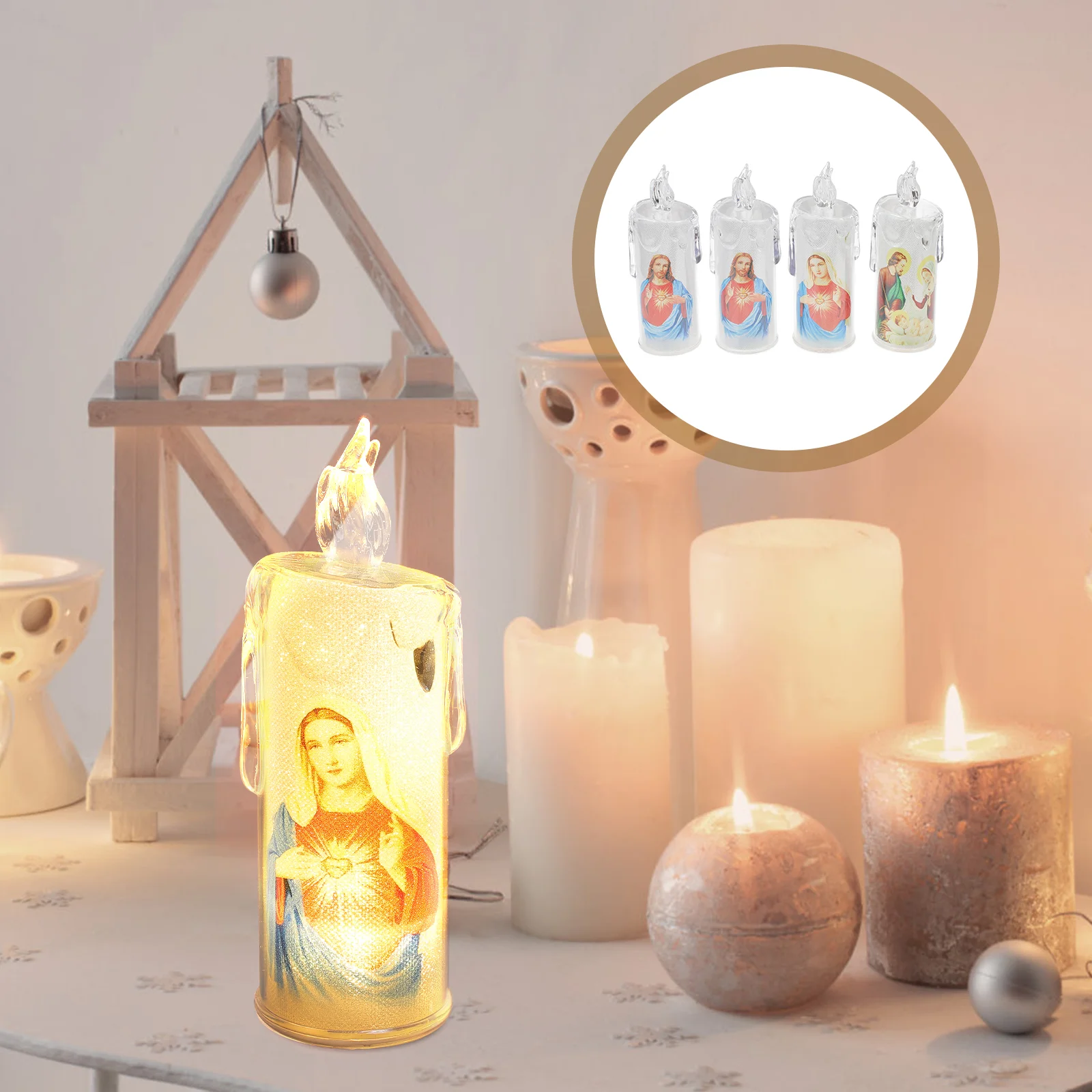 

Decor Catholic Light Desk Lamps Lights Commemorate Pp Home Adorns Wedding Ceremony Decorations