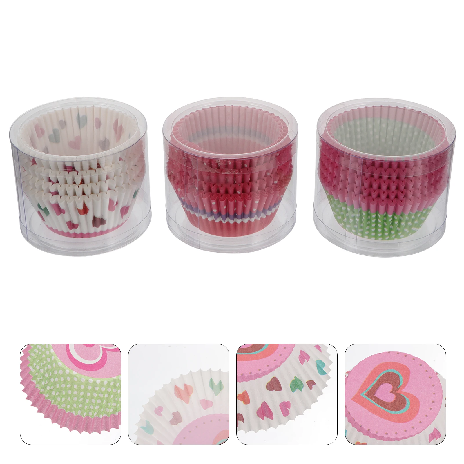 

300Pcs Cake Paper Cups Disposable Biscuit Cups for Dessert Shop Restaurant Party Supplies