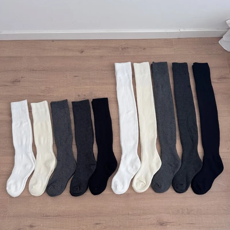 

SP & CITY зимние утолщенные вязаные гольфы женские теплые ребристые клеевые противоскользящие утягивающие гольфы модные дышащие чулки