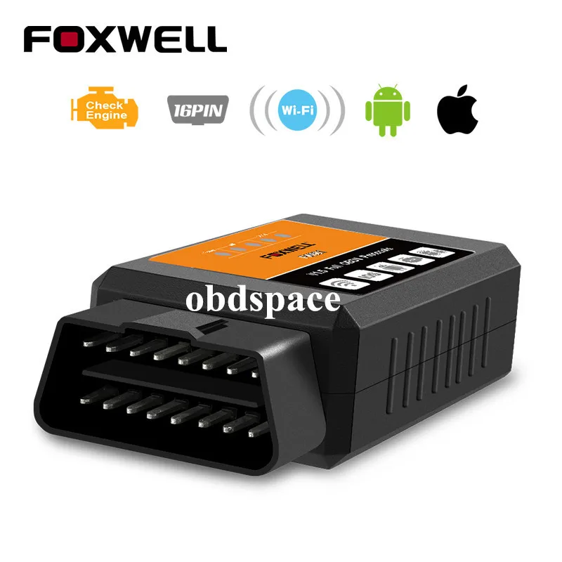 

FOXWELL OBD2 WIFI ELM327 V 1,5 автоматический сканер для IOS Android