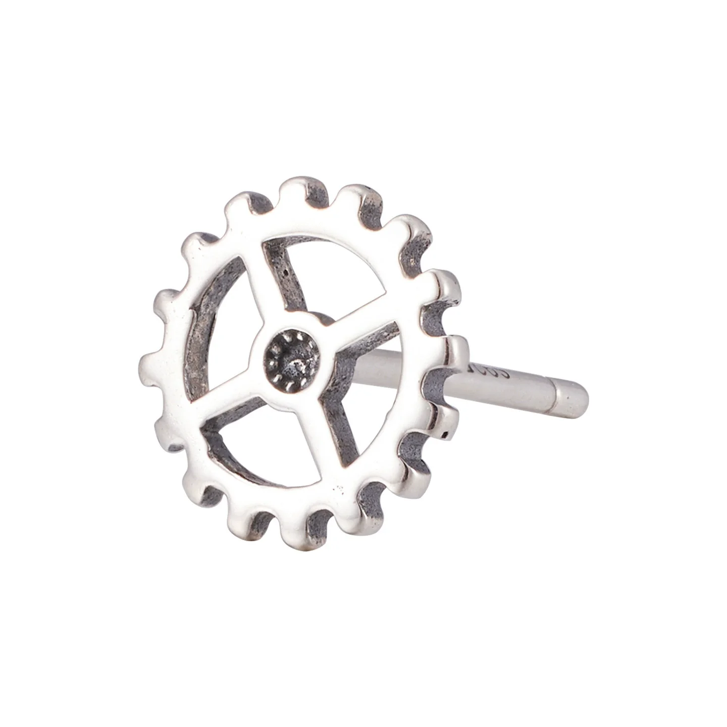 

Серьги из стерлингового серебра S925, хип-хоп, индивидуальные уличные серьги из стерлингового серебра, булавка, корона, креативные длинные серьги в стиле ретро