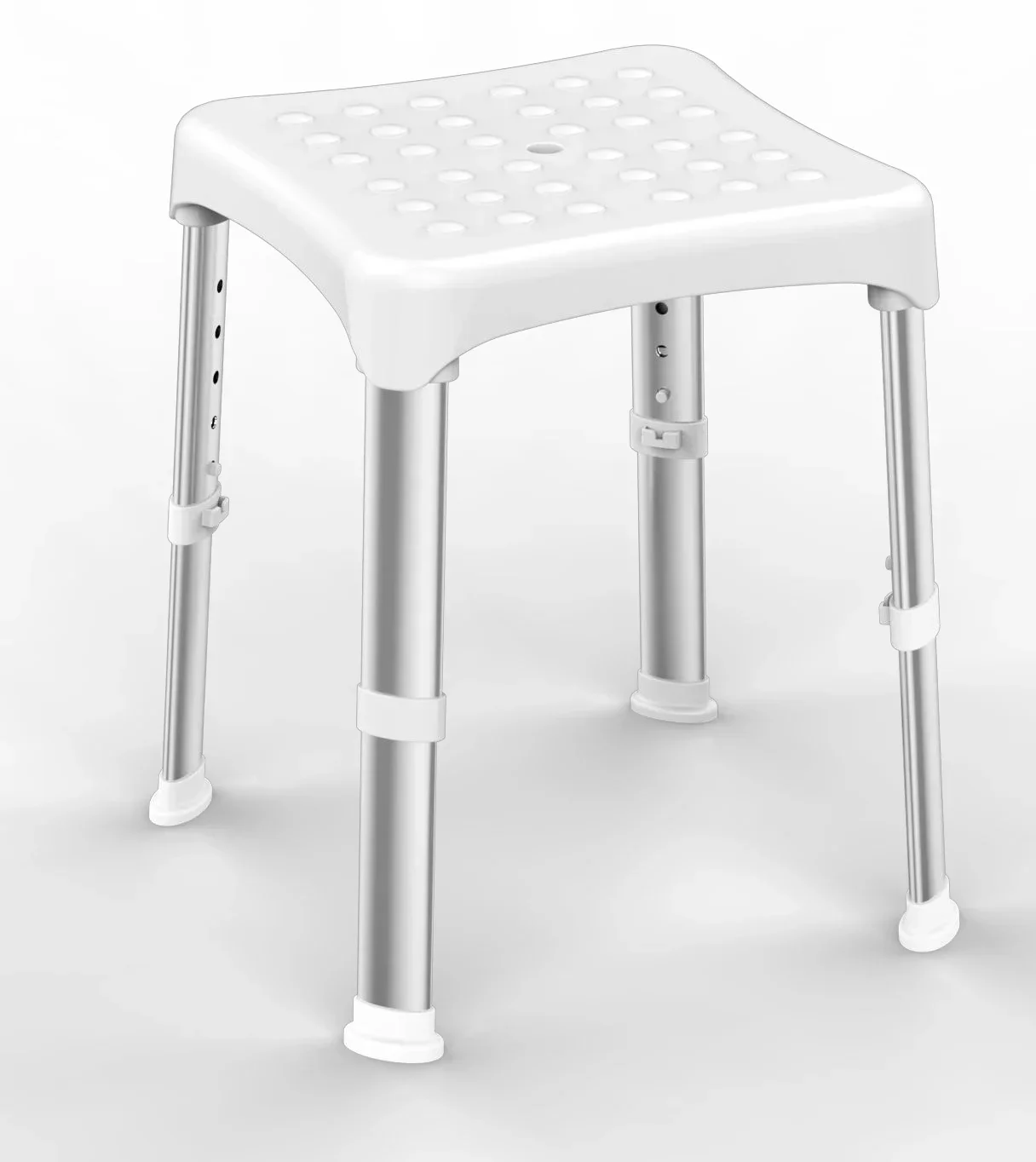 

Durable Lightweight Aluminum Adjustable Disabled Bath Seat Shower Chair