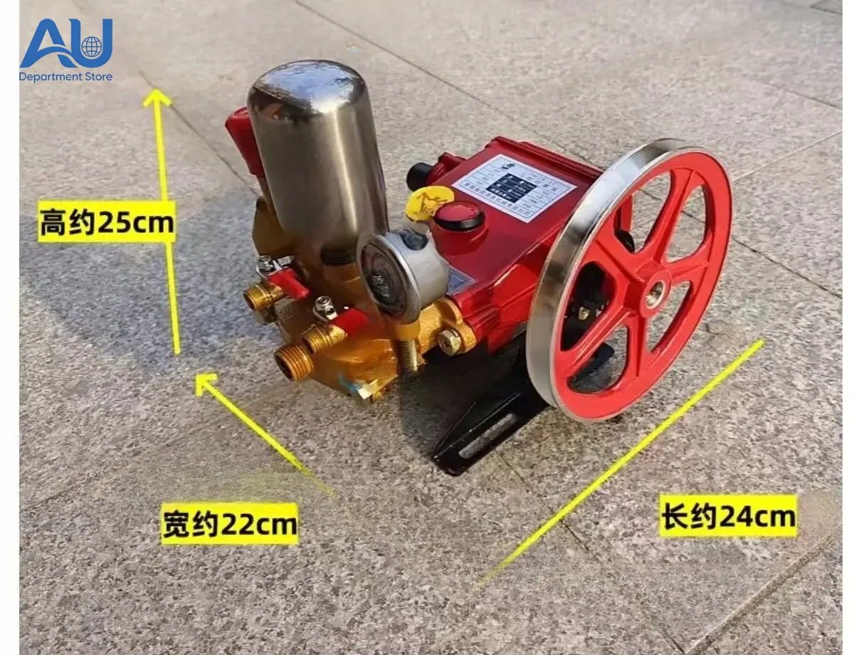 Three Cylinder Plunger Pump Garden Spray Medicine Pump Agricultural  Spraying And Spraying Machine Multi-Function Spray Pump