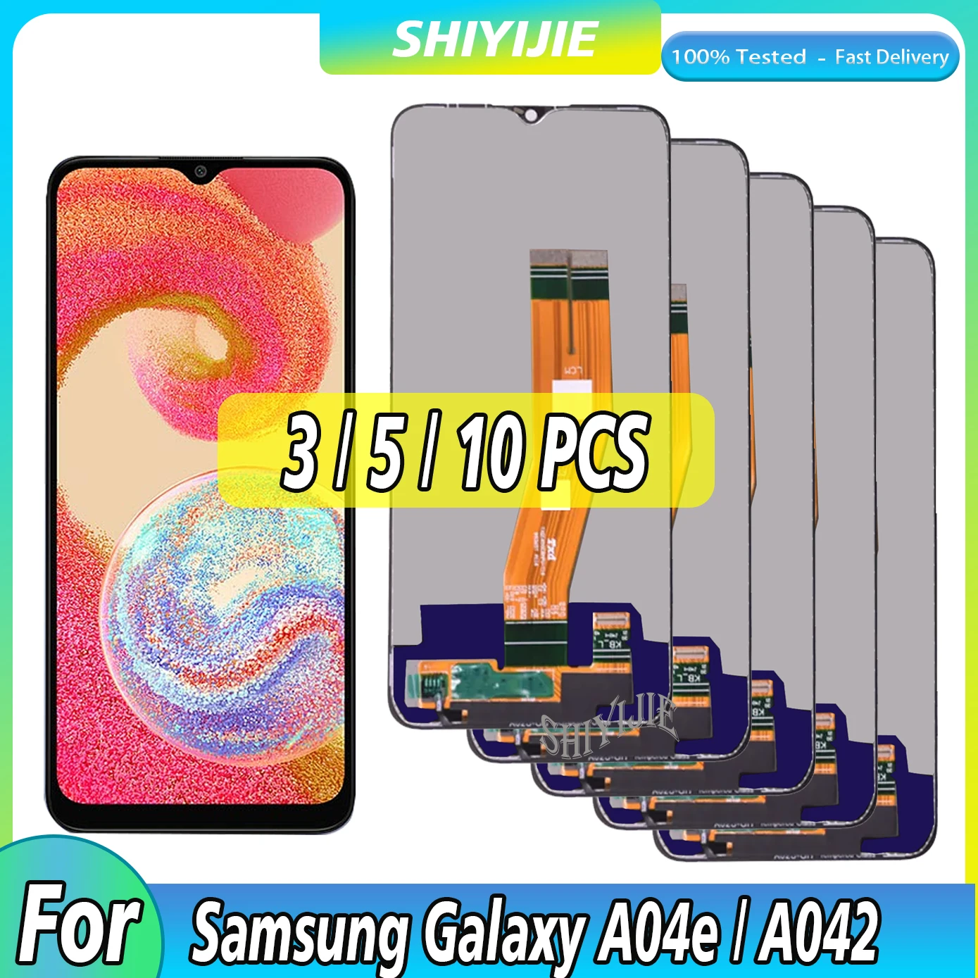 

3/5/10 шт. 6,5 ''для Samsung Galaxy A04e A042F/DS ЖК-дисплей сенсорный экран для Samsung A042 A042M ЖК-дисплей в сборе дигитайзер