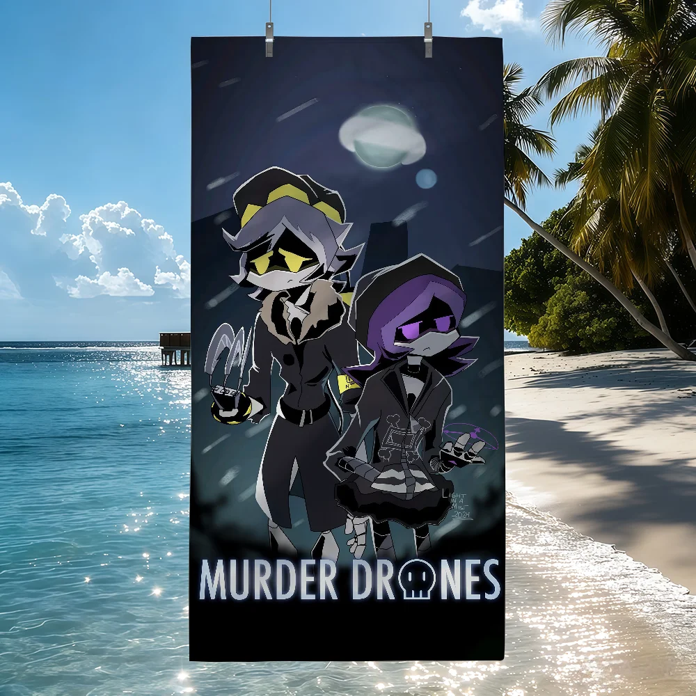 Game M-Murder D-Drones Towel Soft Pool Gift For Travel Gym Shower Camping Quick Dry Sports Beach Towels