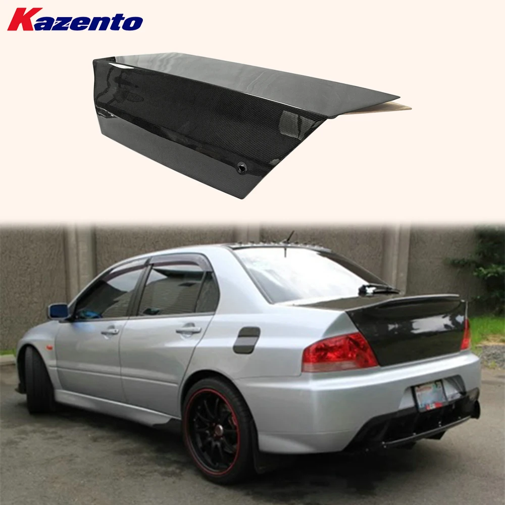 

Для Mitsubishi Lancer Evolution EVO 7 8 9 2001-2007 седан из углеродного волокна OE задний багажник