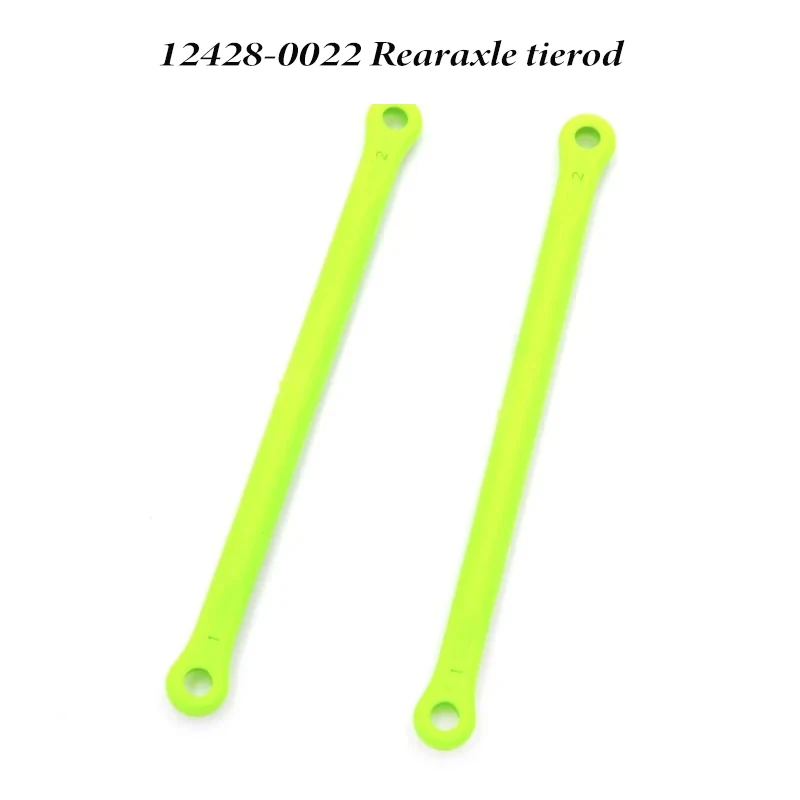 WLtoys 12428 pièces de rechange bras oscillant, tasse de direction, tige de traction, arbre d'entraînement, engrenage, différentiel, servo, moteur, amortisseur, pneu
