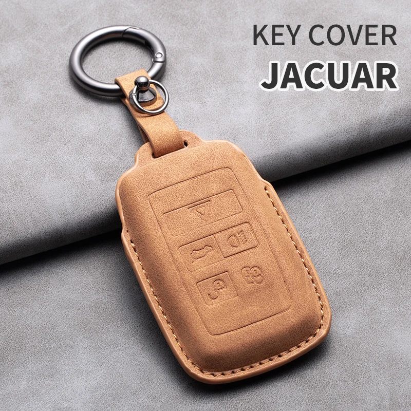Car Key Case Cover For Land Rover Range Rover Sport Evoque Velar Discovery 5 Jaguar XE XF E-Pace F-Pace A9 A8 A9 X8 XJ XFL XJL - view 3