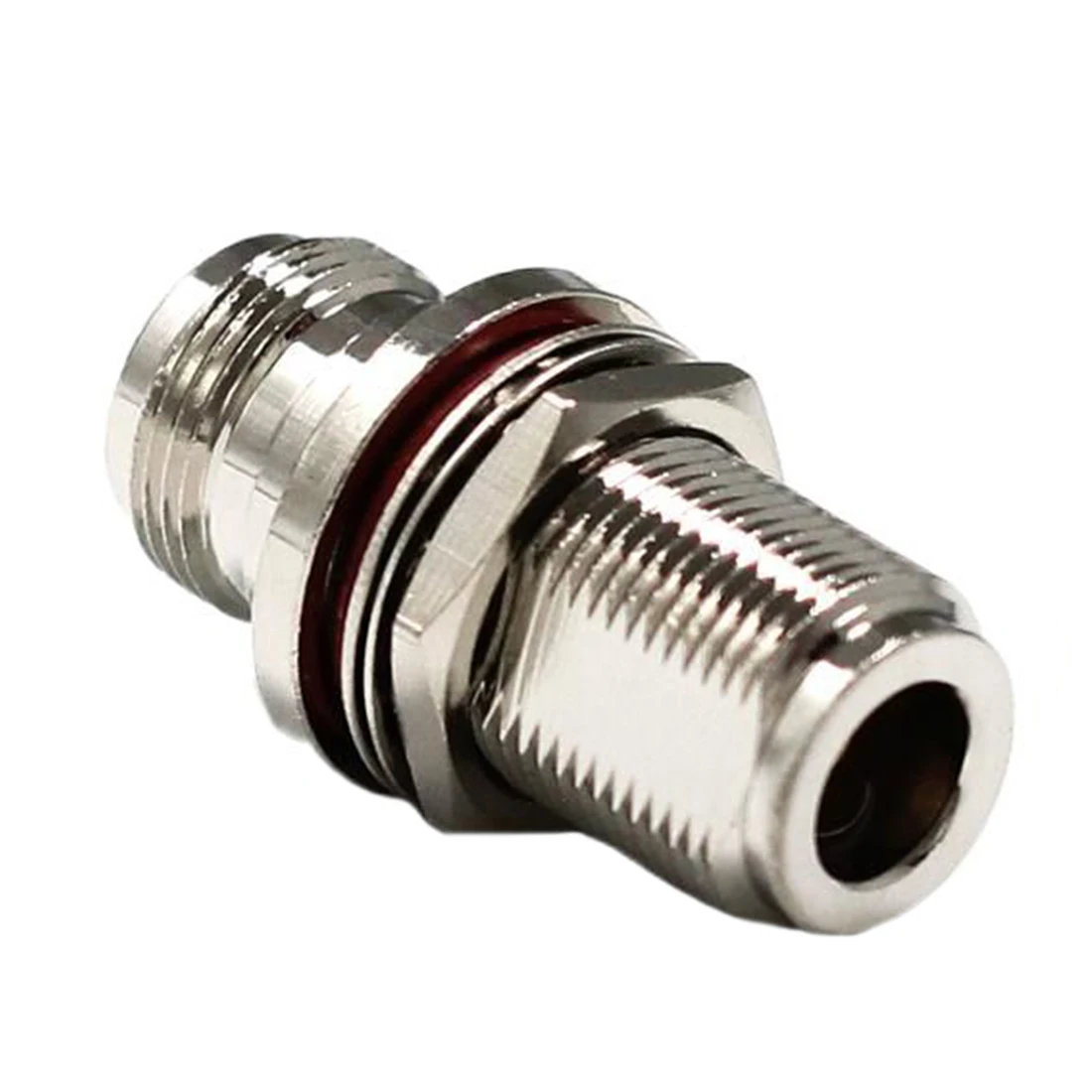 1Pc N Moer Naar Vrouwelijke Jack Rf Coax Adapter Convertor Recht Vernikkeld Nieuwe Groothandel