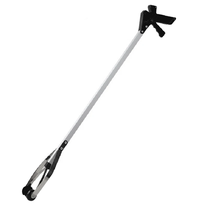 NEW-Sanitary Clip Garbage Clip Picker Sanitation Garbage Tongs Long Handle Tongs For Indoor And Outdoor Use Trash