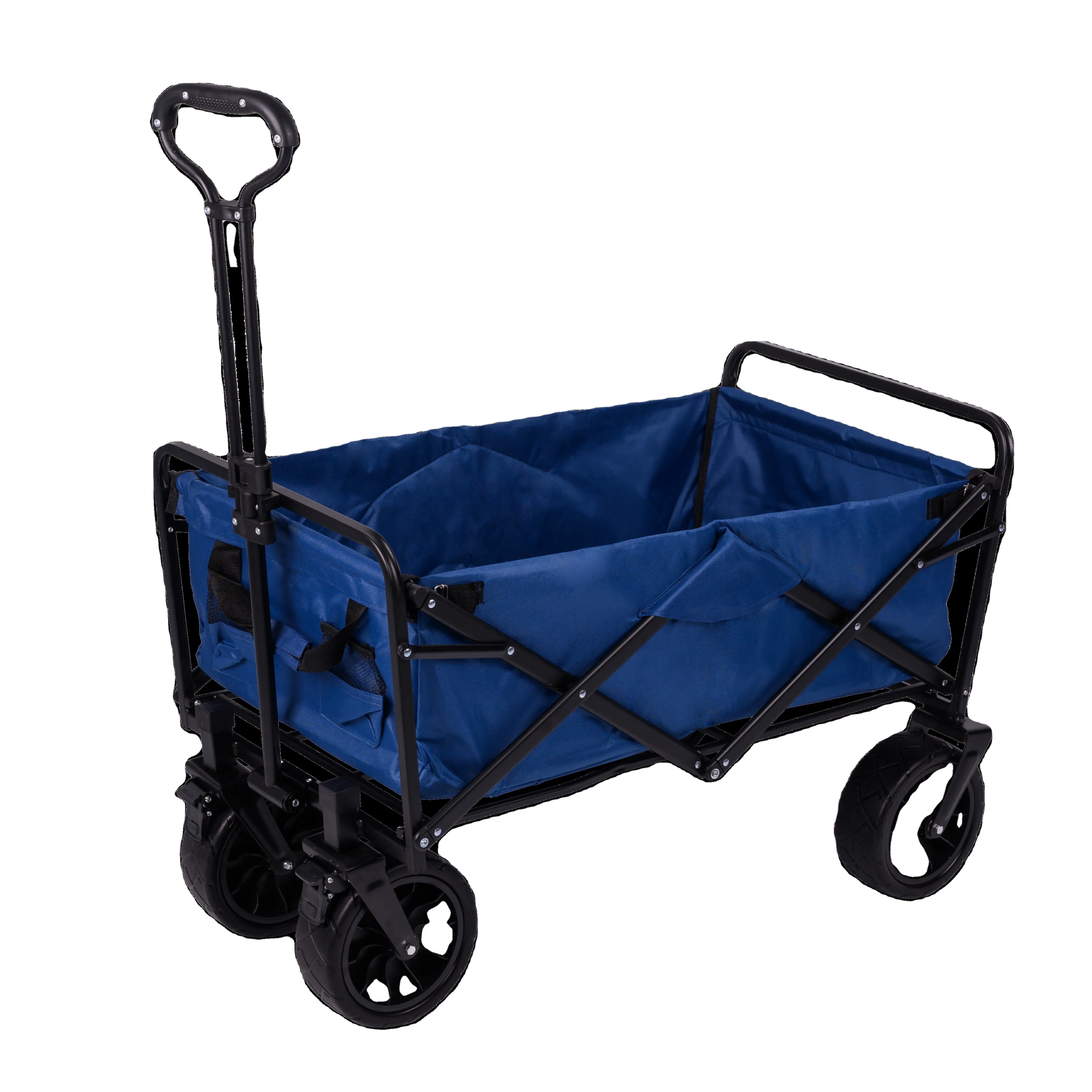 

Wagon Portable Beach Trolley Cart Camping Foldable Folding Wagon Outdoor Garden Park Utility Kids Roll Container Camping Gear