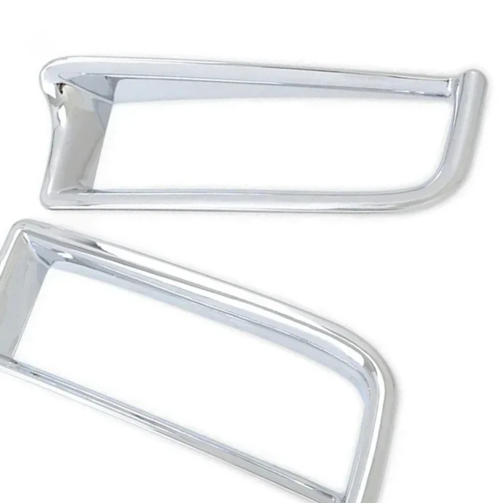 

For Honda CRV CR-V 2015 2016 Chrome Car Rear Reflector Fog Light Lamp Cover Trim Tail Foglight Frame Bezel Trims Accessories