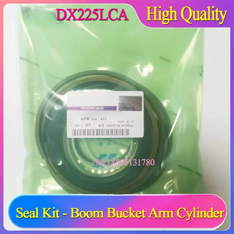 DX225 Hydraulic Cylinder Arm Cylinder Seal Kit K1044991A for Doosan DX225LCA Excavator Seal