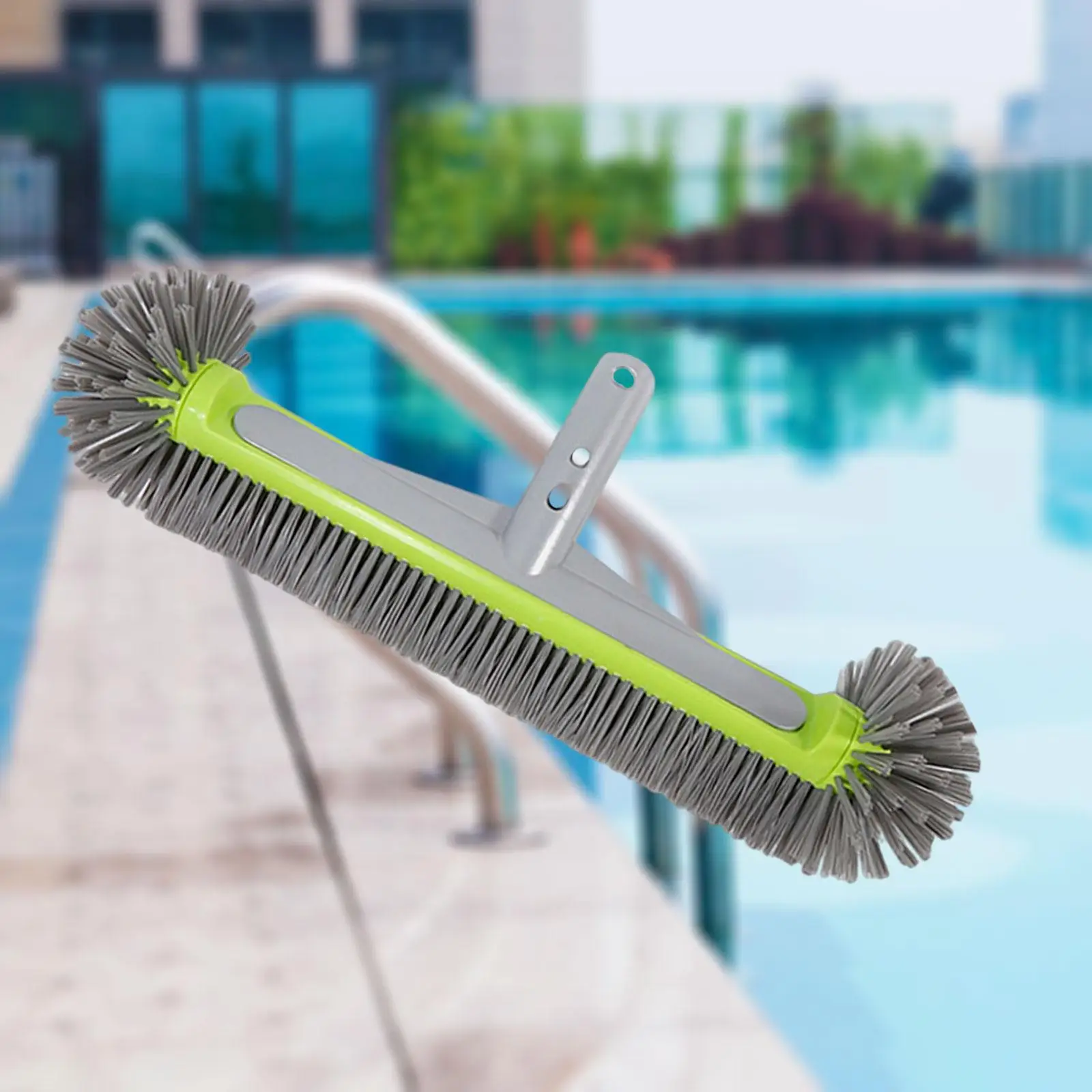 

Replacement 45cm Pool Brush for Cleaning Pool Walls Sturdy Pool Scrub Brush