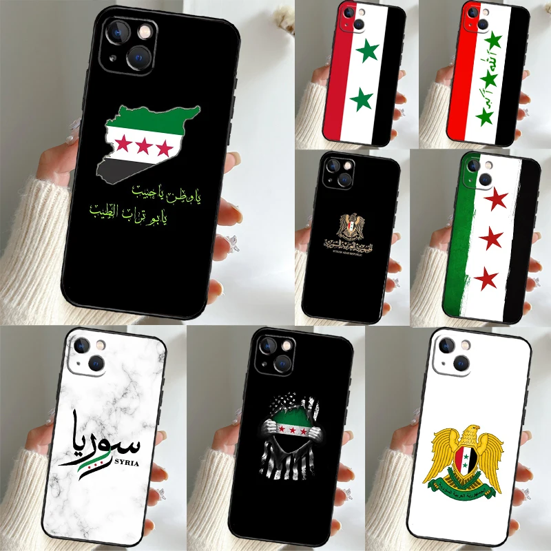 Syria Flag Case For Samsung Galaxy S26 S23 S24 S25 Ultra S10 S20 S21 S22 Plus S23 FE S25 FE Phone Cover